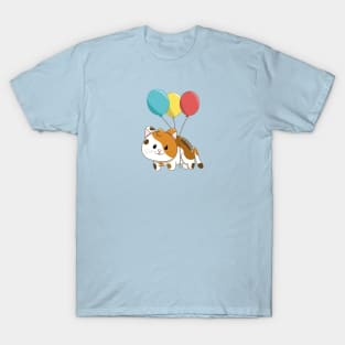 Kitty Balloons T-Shirt